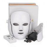 7 Colors Facial Mask Photon Therapy Skin Rejuvenation Brightening Shrink Pores Device Light Anti Acne Tighten Skincare Tool