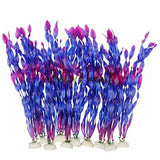 Artificial Seaweed Water Plants for Aquarium, Plastic Fish Tank Plant Decorations 10 PCS