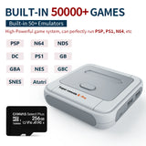 Super Console X Pro Video Game Consoles For PSP PS1 N64 Build-in 50+ Emulators 50000 Games Amlogic S905X TV Box With Dual System