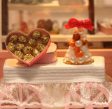DIY Doll House Miniature Dollhouse With Furnitures Wooden House Miniaturas Toys For Children New Year Christmas Gift C&M
