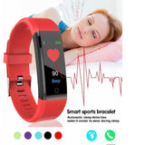 2021 Newest Amazon Hot Sale Color Screen Smart Sport Bracelet 115Plus for Android IOS Fit Bit Smart Bracelet