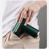 Type C Charging Pocket Massage Gun Electric Deep Muscle Vibration Relief Fitness Portable Mini Fascia Gun 4 Massage Heads XA103T