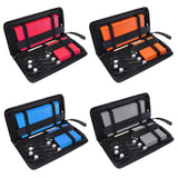5inch/10inch Contour Gauge Set with 6-Folding Ruler Metal Lock Shape Duplicator Tiling Laminate Tiles Template Profile Measuring
