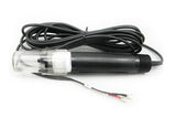 Industrial online pH electrode sensor probe for monitoring pH of water quality Cable length 5m BNC connector