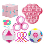 Fidget Toys Anti Stress Set Stretchy Strings Push Gift Pack Adults Children Sensory Antistress Relief Figet Toys
