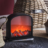 Fireplace Decorative Lanterns Portable Fireplace Lanterns Battery Operated or USB Operated Decoration Lighting for Rooms