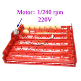 220V/110V/DC 12V Incubator Turn eggs tray Chicken Duck Goose Birds Compound Automatic incubator tray 41.7 x 43 cm