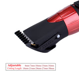 Kairui Hair Trimmer Waterproof Clipper Cutting Length Adjustable Cutter Rechargeable Men Shaver Razor Quiet Cutter Child Baby
