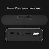1200mmAh Mini 5.0 Bluetooth Speaker HD Dual Speaker Smart F1 + Plus Speaker Wireless Contact Speaker