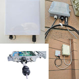 5PCS M22Z Shielded RJ45 Waterproof Cat5/5E/6 8P8C Connector IP67 Ethernet LAN Cable Connector Double Head Outdoor