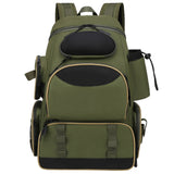 Fishing Tackle Backpack with 3 Fishing Tackle Trays Boxes Waterproof Fishing Tackle Storage Bag Organizer Bag for fishing