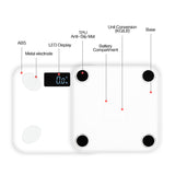Body Fat Scale Smart Wireless Digital Bathroom Weight Scale Body Composition Analyzer With Smartphone App Bluetooth