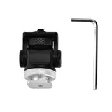Hot Shoe Mount Monitor Flash Microphone Stand Portable Hot Shoe Mounts With Wrench Camera Accessories