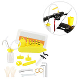 Hydraulic Disc Brake Bleed Kit Universal For Bicycle Repair Tool Easy Operate