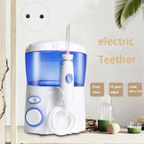 Family Water Flosser  Oral Irrigator Teeth Cleaner 600ML Big Water Tank With 9 Multifunctional Tips