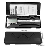 Electronic Caliper Large Screen HD Digital 0-150mm Precise Measurement Carbon Fiber Waterproof Micrometer Measuring Tools
