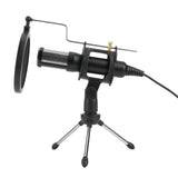 USB Plug Professional Condenser Microphone USB Microphones For Game Chat Studio Recording Computer Free Shipping