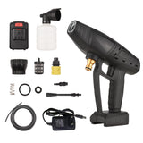 Cordless Pressure Washer for Washing Cars Flowers Floors Siding Fences with 24 V Battery Accessories Charger 5m Water Inlet Pipe