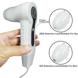New Professional UV Skin Hair Follicle Detector Scalp Hair Pigment Magnifying Analyzer 50X/200X Skin Tester 7 Inch Beauty Salon
