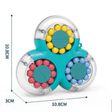 New Magical Bean Cube Rotating Toy Adults Stress Relif Magic Beads Fidget Toys Children Education Antistress Hand Fidget Spinner