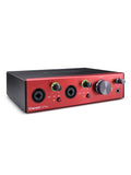 Focusrite Clarett+ 2Pre pure-sounding 10-in /4-out audio interface for the recording artist for PC and Mac