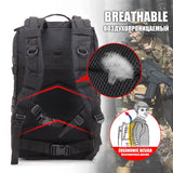Large Capacity 50L Mochila Militar Tactical Backpacks 3P Softback  Outdoor Fishing Camping Hunting Waterproof Rucksack Men Bags