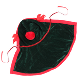 1pc Christmas Themed Pet Supplies  Dog Cloak with Hood Pet Dog Clothing
