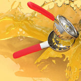 Lemon Squeezer Juicer,Citrus Juicer,Press with Silicone Handles Zester Grater,Grater Citrus Squeezer for Home