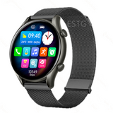KT60 Smart Watch Bluetooth Call Music Playing AI Vouce Heart Rate Blood Pressure Health Monitoring Sports Bracelet Smartwatch