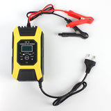 Automatic Charger 7A 12V 7-Stage Smart Fast Battery Charger Car Motorcycle Pulse Repair Charger Lead Acid Battery Charger