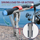 Stainless Steel Rod Stand - Rod Holder for Bank Fishing Automatic Spring Fishing Rod Holder Offering