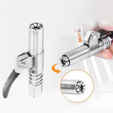 Heavy-Duty Quick Release Grease Machine Coupler Grease High Pressure Nozzle Locking Clamp Grease Nozzle Coupler for M6 M8 M10