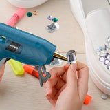 40W 220V Hot Melt Glue Gun Rechargeable Mini Thermo Electric Heat Temperature Heater Hot Melt Glue Tool 7mm Glue Stick DIY Tools