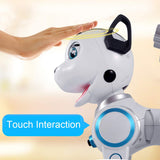 Smart Robot Dog Infrared Remote Control Programmable Touch-sense Music Song Kids Toy Intelligent Robot Dog kids Electronic Pet