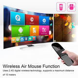 W1 Remote Control 2.4G Wireless Somatosensory Flying Squirrel Mini Keyboard Remote Control for TV Projector Set-Top Box