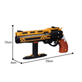 MOC 39676 Destiny 2 Last Word Exotic Hand Cannon Pistol Building Blocks Weapon Bricks Model Kids Toys Home Decoration Best Gifts