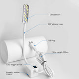Industrial Lamp 24/33 LED High Brightness Sewing Machine Lamp Multifunctional Flexible Work Lamp for Workbench Drilling Machine