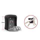 4 Colors Wall Mount Key Storage Secret Box Organizer 4 Digit Combination Password Security Code Lock No Key Home Key Safe Box