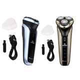 Surker Electric Face Shaver Men's Electric Razor Triple Blade Shaving Machines USB Rechargeable Beard Trimmer
