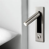 ZEROUNO Luces Room Led Lamp Headboard Wall Light Sconce bedside Reading Light recessed Push Switch Wall Lamps hotel bed side