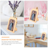 7inch Photo Frame Lovely Kids Picture Frame Creative Giraffe Photo Holder