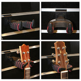 Guitar Wall Mount Hanger Guitar Hanger for Guitar Ukulele Bass Banjo and Mandolin Guitar Wall Hanger Instrument Display