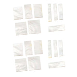 2 set White Mother of Pearl Inlay Blank for Guitar Fingerboard Guitar Neck