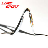 LureSport 4pcs Heavy Duty LRX guide one-piece frame Blue Ring Rainbow Ring Fishing Rod Building component Repair DIY Accessory