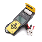 12V 24V Automotive Battery Load Tester with Printer, 100-2000 CCA Car Battery Analyzer Auto Cranking and Charging System Test