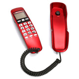 Wall Mount Corded Phone Telephone Home Office Desktop Phone Caller ID