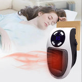 Wall-Outlet Mini Electric Air Heater 110-220V Powerful Warm Blower Fast Heater Fan For Home Office Stove Radiator Room Warmer