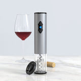 Electric Wine Opener for Automatic Electric Wine Bottle Corkscrew Opener with Foil Cutter for Wine Lover 2-in-1 Gift Set