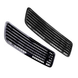 Upper Grill Vent Trim 2218800305 Black Hood Air Vent Grille Cover Fit for Mercedes S550 07-13