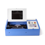 40W CO2 USB Laser Engraving Cutting Machine for Wood and Plastics Multifunctional Engraver Cutter with Digital Display